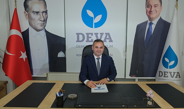DEVA Partisi Kocaeli İl Başkanı Yunus Katı'dan 30 Ağustos Zafer Bayramı mesajı