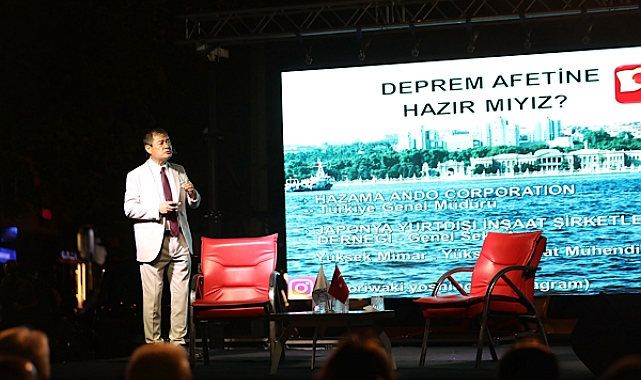 Gemlik'te deprem bilinci konferansı düzenlendi