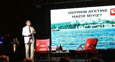 Gemlik'te deprem bilinci konferansı düzenlendi