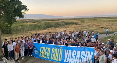 Nail Çiler’den Afyonkarahisar Çıkarması: “Eber Gölü’ne Sahip Çıkmazsak, Gelecek Kayıplarla Dolu Olacak”