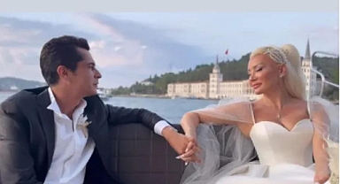 Sürpriz nikaha özel dikim gelinlik büyük beğeni topladı