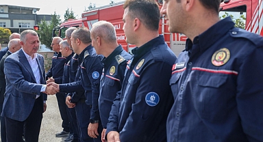 Büyükakın: İtfaiye erlerimiz Türkiye'nin kahramanları