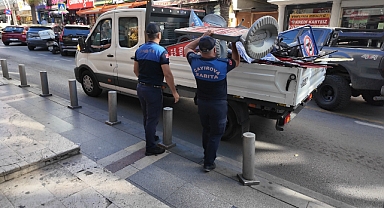 Çayırova Zabıtası, caddelerde işgallere geçit vermiyor