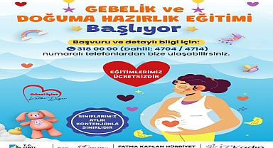 İzmit Belediyesinden anne adaylarına destek: Gebelik ve Doğuma Hazırlık Eğitimleri başlıyor