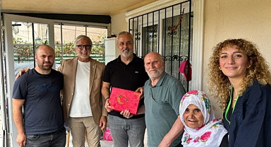 İzmit Belediyesinden Derince’deki Kıbrıs Gazilerine ziyaret