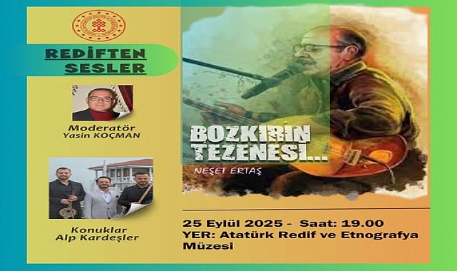 Rediften Sesler Sezon Açılışı: “Bozkırın Tezenesi Neşet Ertaş”