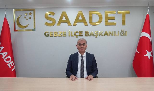 Saadet Partisi Gebze İlçe Başkanı Erkan Vural; “Gebze Sahipsiz Değil, Türkiye’nin Yıldızı Olacak!”