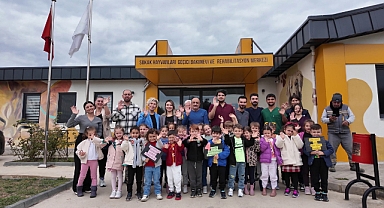 Çayırovalı minikler, can dostlarımızı ziyaret etti