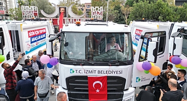 Fatma Başkan: Yeni hizmet araçlarımız İzmit’imize hayırlı olsun