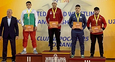 Gebzeli Güreşçiler Balkan Şampiyonasından Madalyalarla Döndü