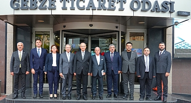 GebzeTicaret Odası, Kocaeli Üniversitesi Teknopark yönetim kurulu toplantısı’na ev sahipliği yaptı