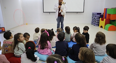 İzmit Belediyesinden miniklere hayvan dostu eğitim programı