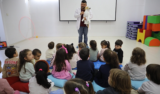 İzmit Belediyesinden miniklere hayvan dostu eğitim programı