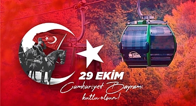 Kartepe Teleferik, 29 Ekim'de yüzde 50 indirimli