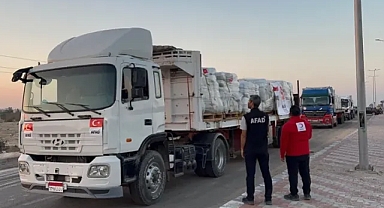 Türkiye'nin Gazze'ye insani seferberliği sürüyor... 101 bin 725 ton yardım ulaştırıldı