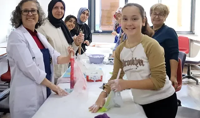 Anne ve çocuklar SAMEK’te birlikte üretti