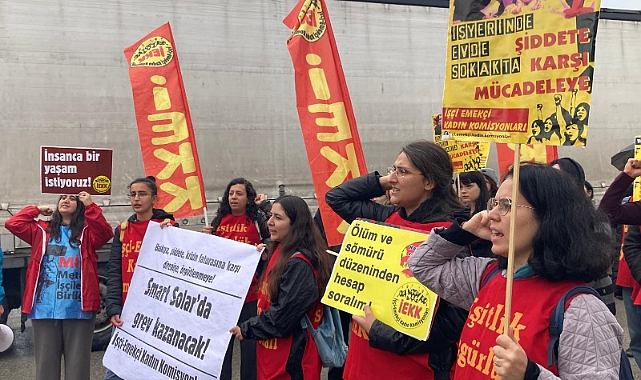 Gebze İşçilerin Birliği Derneği: ''25 Kasım sadece bir tarih değil bir direnişin, bir cesaretin ve bir uyanışın simgesi''