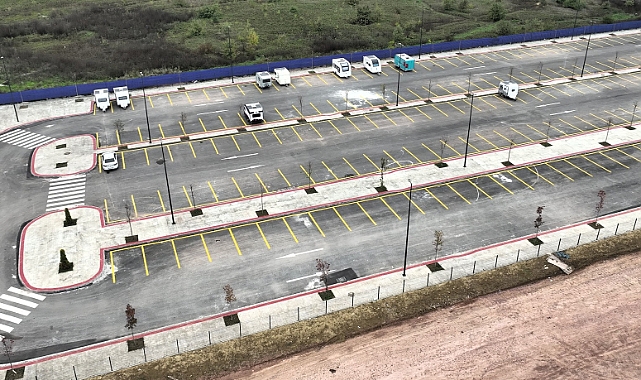 Kocaeli Büyükşehir’in “Karavan Parkı” kullanıma hazır