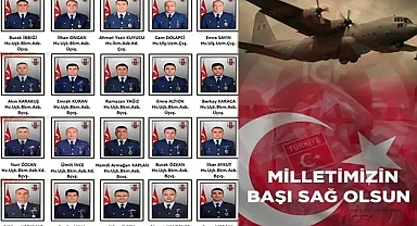 MSB şehitlerimizin kimliklerini paylaştı... Gürcistan-Azerbaycan sınırında düşen askeri uçaktaki 20 askerimiz şehit!