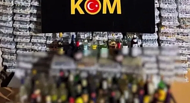 Binlerce şişe ele geçti... 81 ilde kaçak ve sahte alkole darbe!