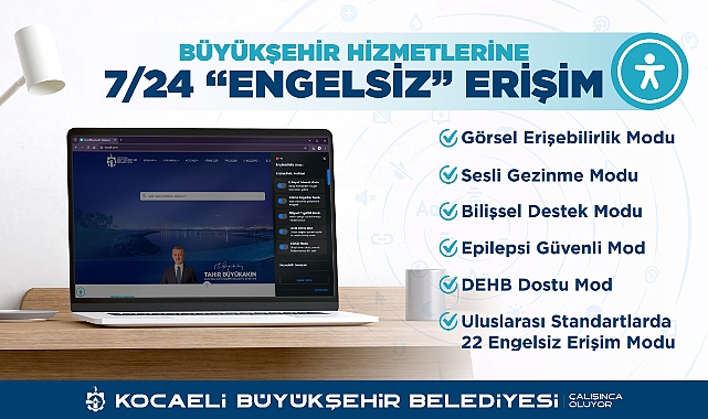 Büyükşehir'de online hizmetler artık 