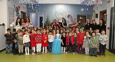 Çınar Çocuk Evleri’nde renkli yılbaşı kutlaması