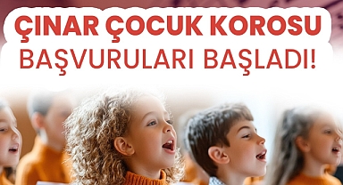 Çınar Çocuk Korosu’nda yeni dönem başvuruları başladı