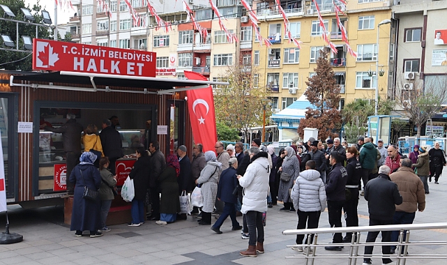Halk Et Projesi vatandaşın yüzünü güldürmeye devam ediyor
