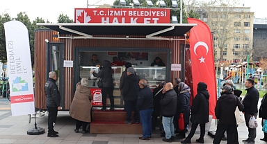 İzmit’te Halk Et yoğun ilgi gördü