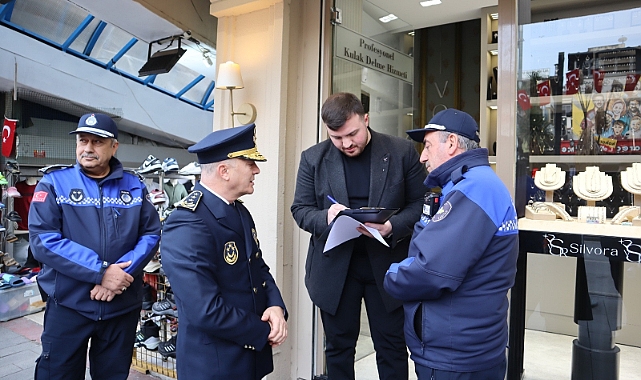 İzmit’te kamu alanı işgallerine sıkı denetim, 1 Ocak’a kadar uyarı sonrasında ceza!