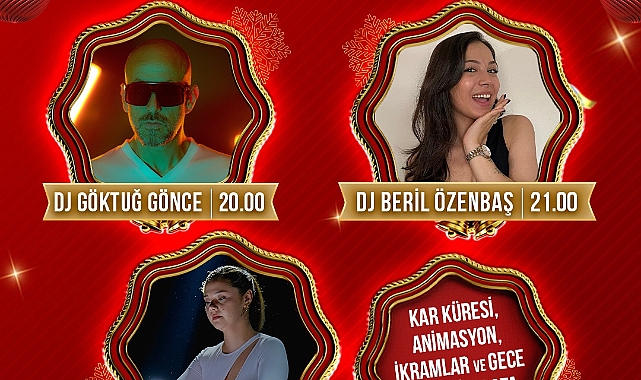 İzmit’te yılbaşı coşkusu Belediye Meydanı’nda yaşanacak