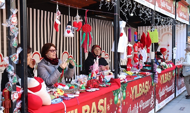İzmit’te Yılbaşı İyilik Pazarı başladı! 