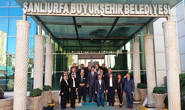 TİGAD’dan Şanlıurfa Belediyesi’ne ziyaret