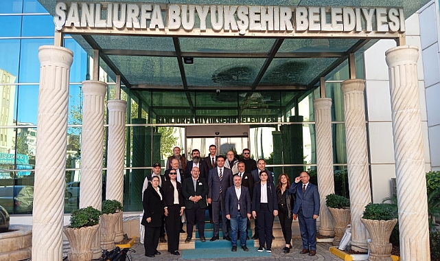 TİGAD’dan Şanlıurfa Belediyesi’ne ziyaret