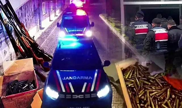 14 il merkezinde ruhsatsız silah ve mühimmat operasyonu: 202 şüpheli yakalandı