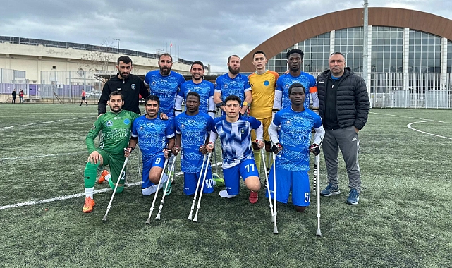 Gebze Belediyesi Ampute Futbol’dan Bir Galibiyet Daha