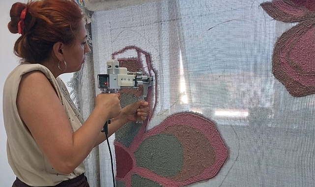 İZGİM Tufting Atölyesi yeni kadın girişimciler yetiştiriyor