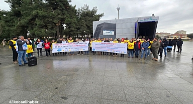 KESK’e Bağlı Sendikalardan Gebze’de İş Bırakma Eylemi