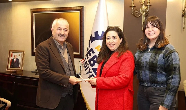 Kirazpınar Sağlık Ocağı Çalışanlarından Başkan Büyükgöz’e Ziyaret