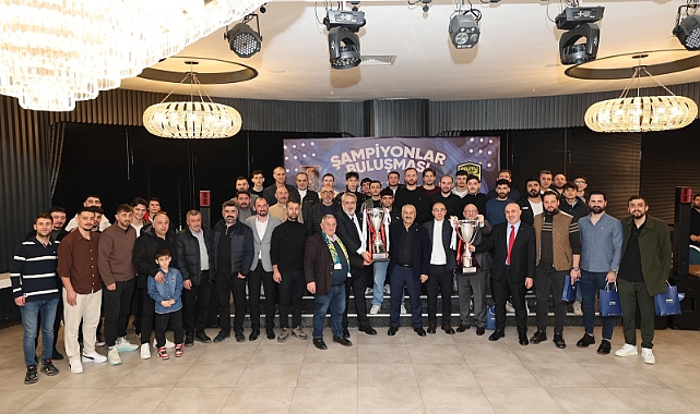 Başkan Büyükgöz Şampiyonları Ağırladı