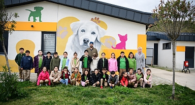 Çayırovalı miniklerden, can dostlarımıza ziyaret