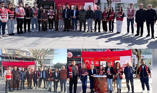 CHP Gebze'den miting için yoğun saha çalışması