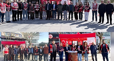 CHP Gebze'den miting için yoğun saha çalışması