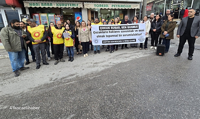 Eğitim-Sen’den Dilovası’ndaki istismar iddialarına sert tepki: “Soruşturma şeffaf yürütülsün”