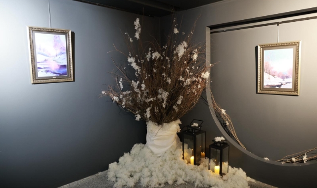 Gebze Sanat Galerisi'nde Sonbahar ve Kış Temalı Resim Sergisi