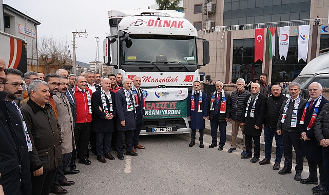 Gebze Ticaret Odası’ndan Gazze’ye İnsani Yardım