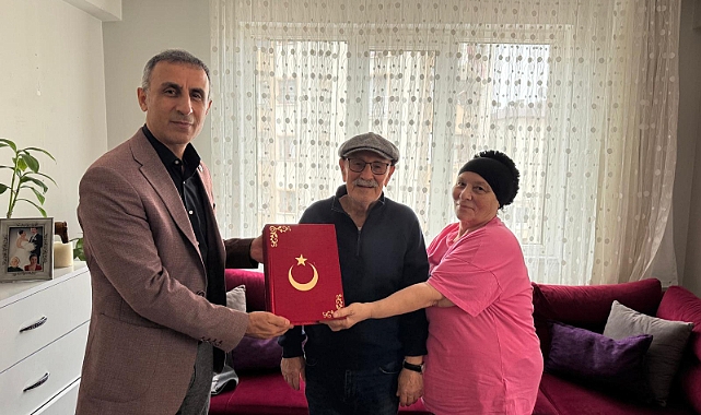 İzmit Belediyesi Gazileri unutmadı