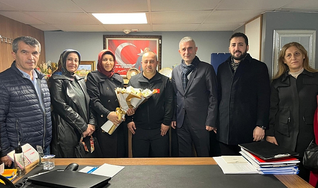 AK Parti Gebze’den Sosyal Hizmet Birimlerine ziyaret