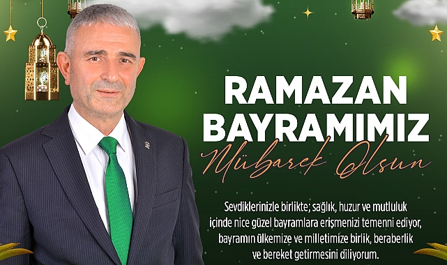 AK Parti Gebze İlçe Başkanı Recep Kaya, Ramazan Bayramımız Mübarek Olsun