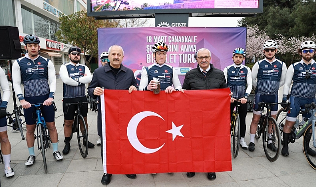 Gebze Belediyesi'nin düzenlediği 450 km'lik vefa yolculuğu